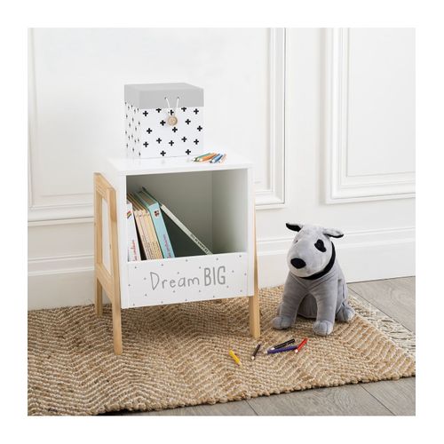 Meuble De Rangement 1 Casier "moon" 33cm Blanc