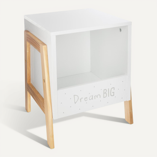 Meuble De Rangement 1 Casier "moon" 33cm Blanc