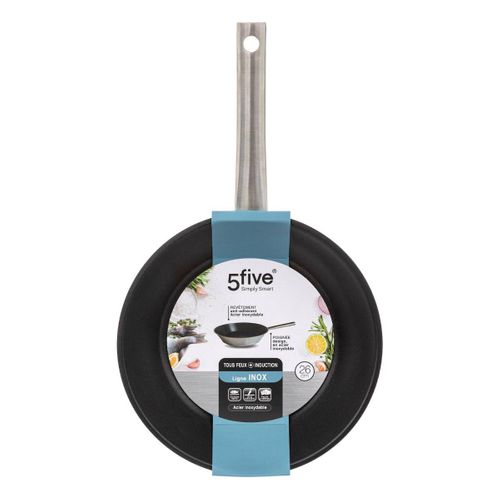 Poêle En Inox 24 Cm