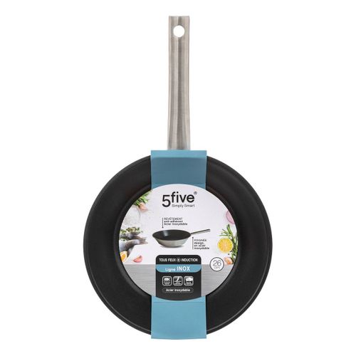 Poêle En Inox 24 Cm