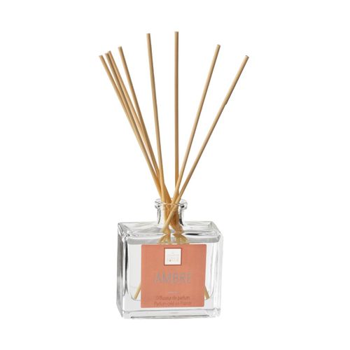 Diffuseur De Parfum Ambre 160 Ml Avec 8 Bâtonnets