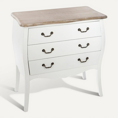 Commode 3 Tiroirs Nat Chrysa Atmosphera