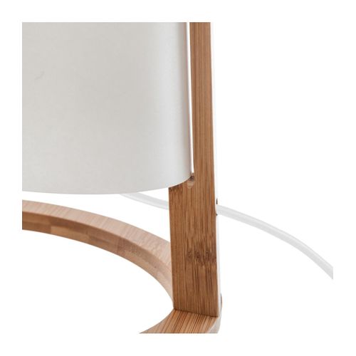 Lampe à Poser En Bambou H 26 Cm