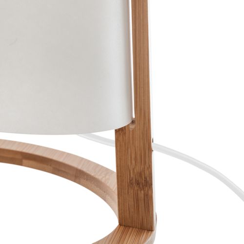 Lampe à Poser En Bambou H 26 Cm