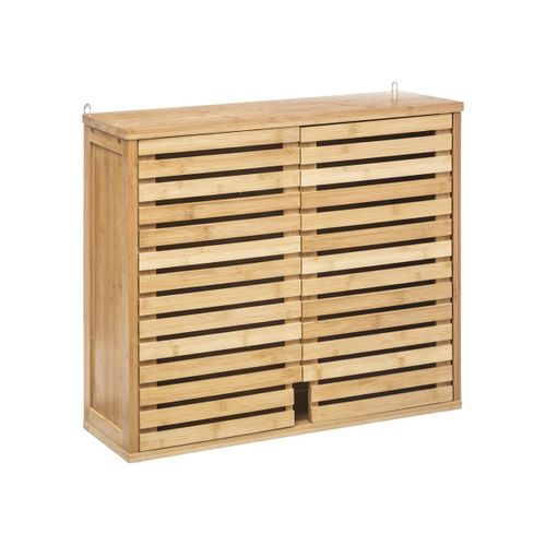 Meuble De Rangement à Suspendre En Bambou H 59 Cm