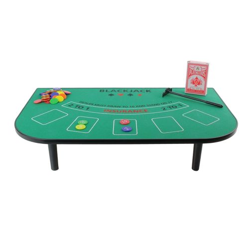 Jeu De Table Blackjack - 51 X 30 Cm