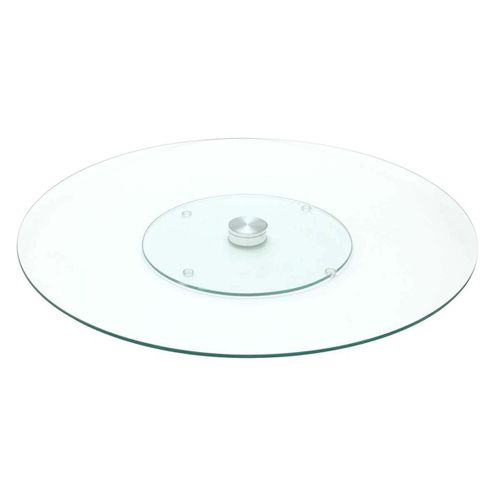 Plateau Tournant En Verre 45 Cm