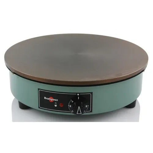 Crêpière Fonte 40cm 3000w Vert Cebpa4ao