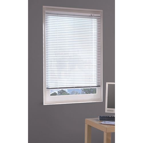 MADECOSTORE Store Vénitien Micro-Perforé Aluminium Gris 50 X 175 Cm – Lumière Modulable & Design Moderne
