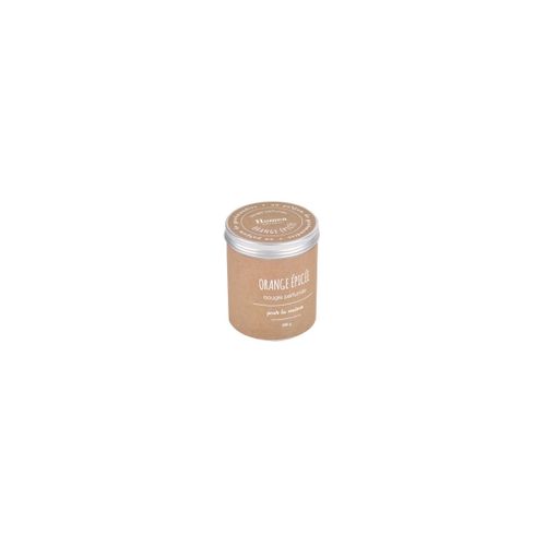 Bougie Parfumée "pot Kraft" 10cm Orange épicée