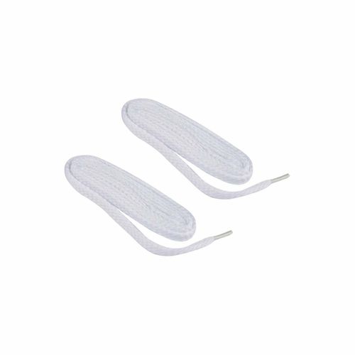 Paire De Lacets Pour Chaussures "plats" 90cm Blanc