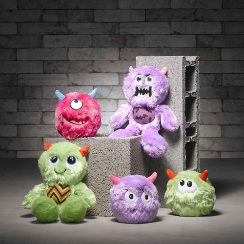 Jouet Pour Chien "léo Le Monstre" 31cm Violet