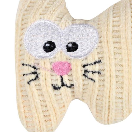 Jouet Peluche Pour Chat "boho Cat" 12cm Naturel