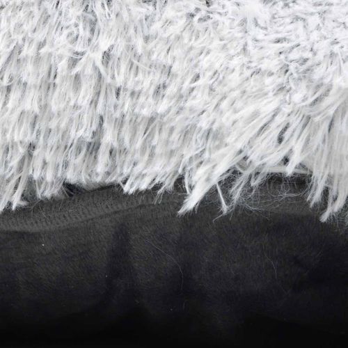 Coussin Pour Chien et Chat "fluffy" 107cm Blanc Chiné