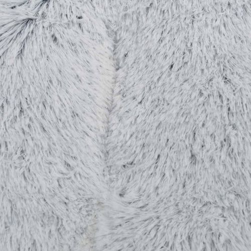 Coussin Pour Chien et Chat "fluffy" 107cm Blanc Chiné