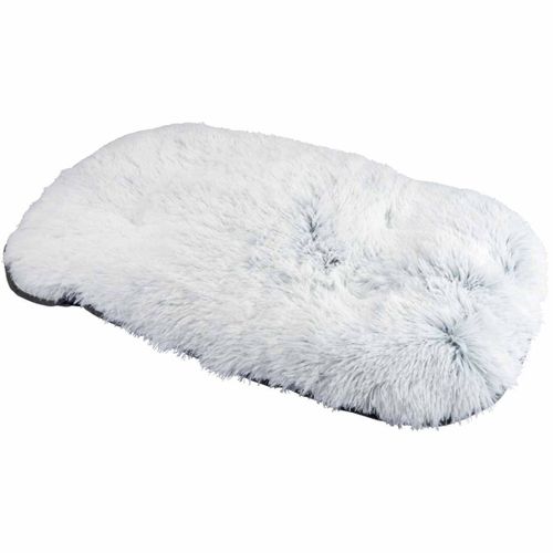 Coussin Pour Chien et Chat "fluffy" 107cm Blanc Chiné