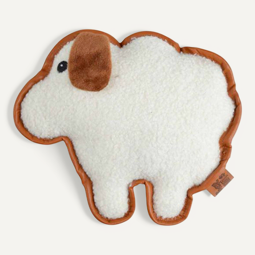 Jouet Peluche Mouton Pour Chien "wooly" 24cm écru