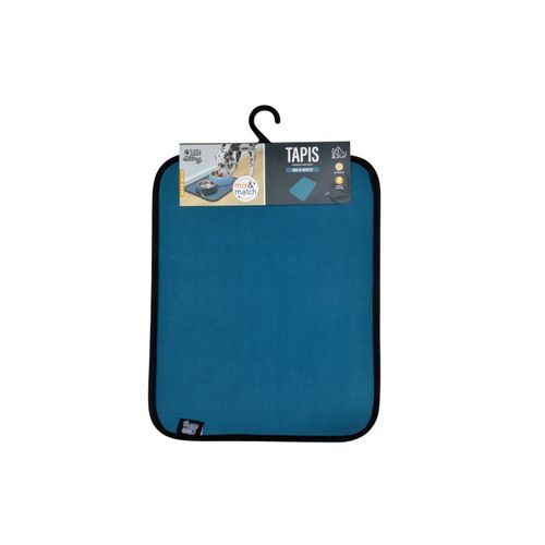 Tapis De Repas Pour Chien et Chat "antidérapant" 45cm Emeraude