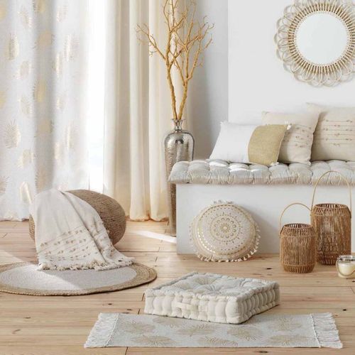 Voilage 140x240 cm SUNNY GOLD Naturel