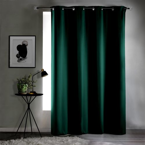 Rideau Occultant "occult" 135x280cm émeraude