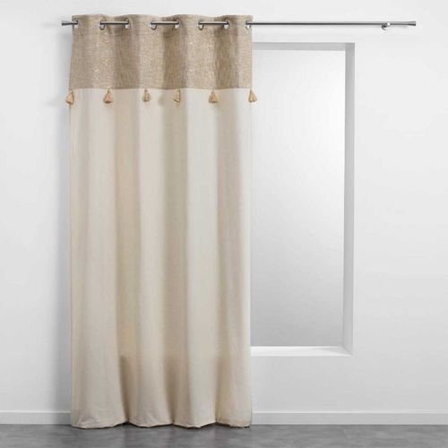 Voilage 140x240 cm NAW SULTAN Doré vue 3/4