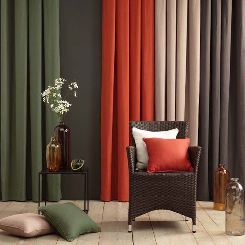 Housse De Coussin "panama" 40x40cm Sauge