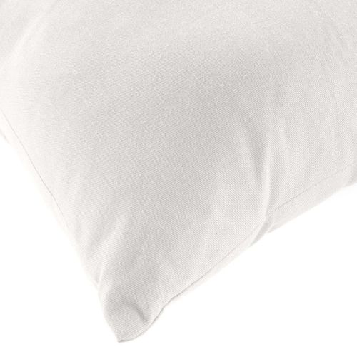 Coussin Déco "twily" 45x45cm Blanc