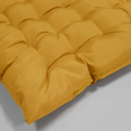 Galette De Chaise Matelassée "essentiel" 40x40cm Ocre