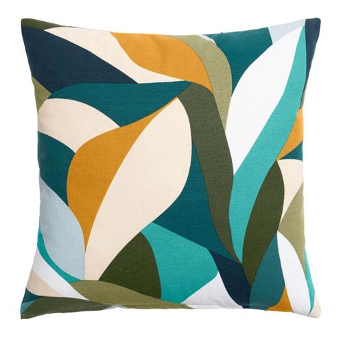 Coussin Déco Imprimé "swan" 50x50cm Multicolore