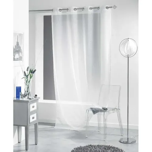 Voilage 140x240 cm LISSEA Blanc vue 3/4