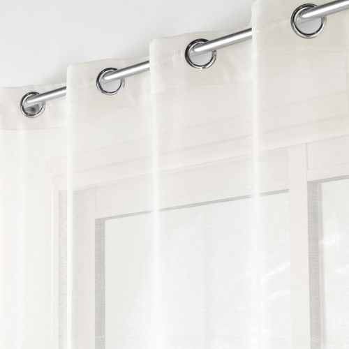 Voilage à Oeillets Lissea Naturel 140x240 Cm