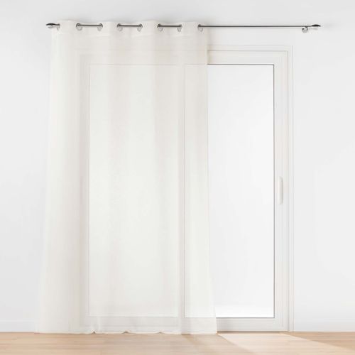Voilage 140x240 cm CARLIN Naturel vue de face