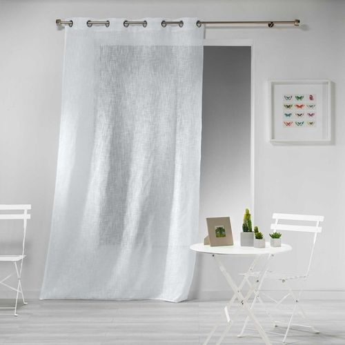 Voilage 140x240 cm HALTONA Blanc