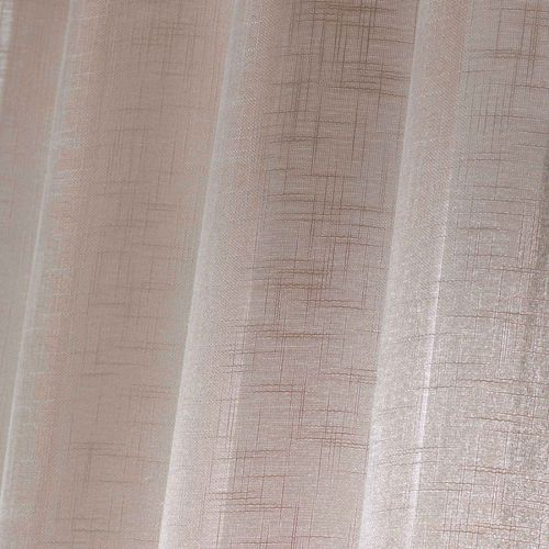Voilage 140x240 cm HALTONA Noisette