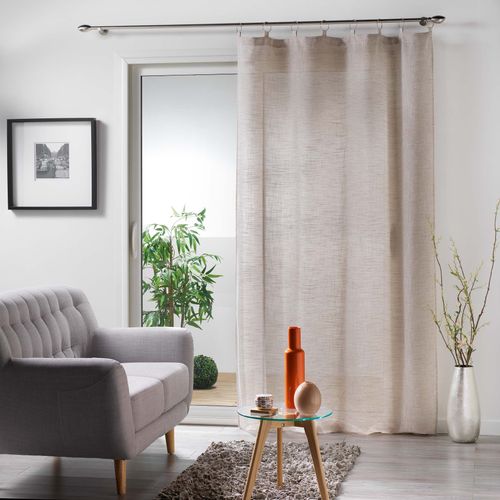 Voilage 140x240 cm MILZA Beige vue 3/4