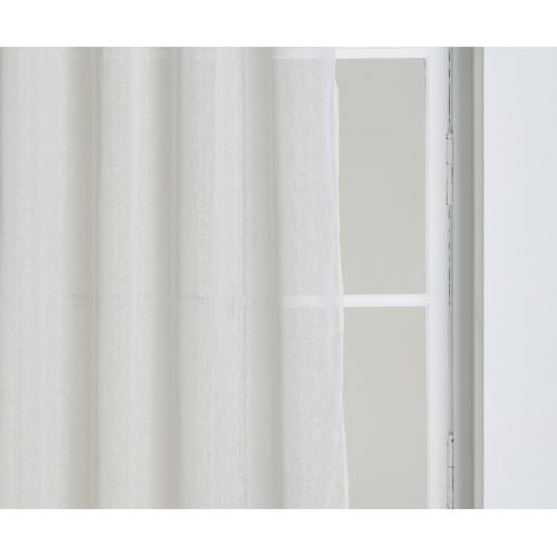 Voilage 140x240 cm SUNLINE Blanc/doré