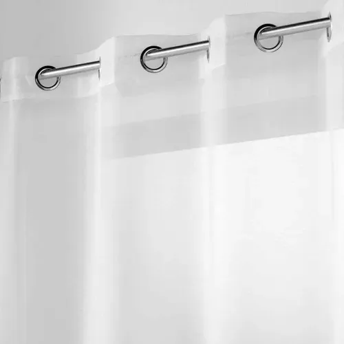 Voilage 140x240 cm VOILIZEA Blanc vue d'ambiance 1