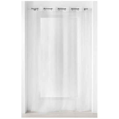 Voilage 140x240 cm VOILIZEA Blanc vue de face