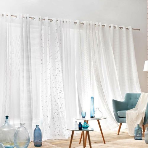 Voilage 140x240 cm VOILIZEA Blanc