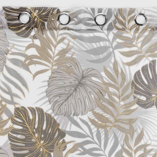 Rideau Voilage à Oeillets "mogador" 140x280cm Beige