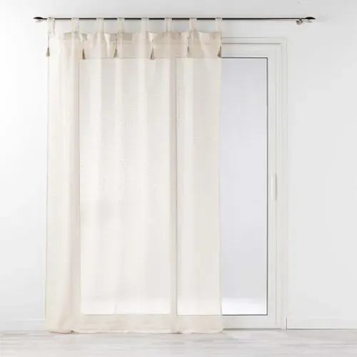 Voilage 140x240 cm DALILA Lin vue détaillée