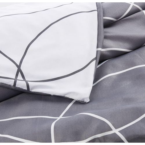 Parure De Lit Elton Gris 140x200