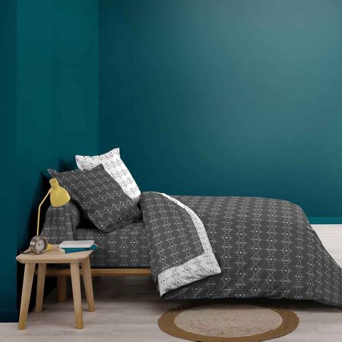 Taie De Traversin "aristide" 85x185cm Anthracite