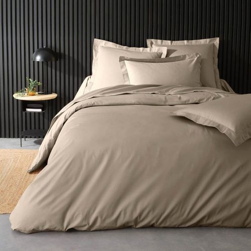 Housse De Couette "percaline" 240x260cm Sable