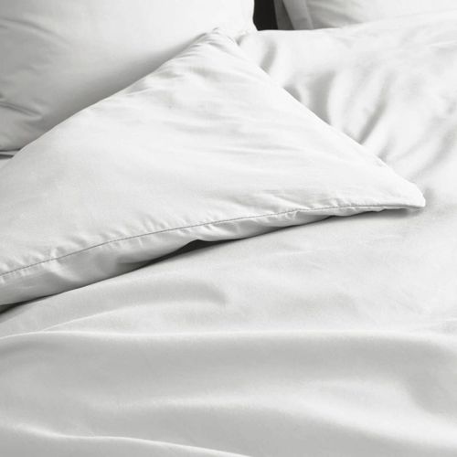 Housse De Couette "percaline" 240x260cm White