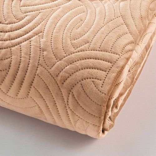 Couvre-lit et 2 Housses De Coussin "solange" 220x240cm Lin