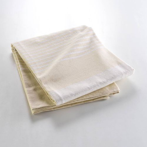 Couvre-lit Tissé Imprimé "adele" 240x260cm Naturel