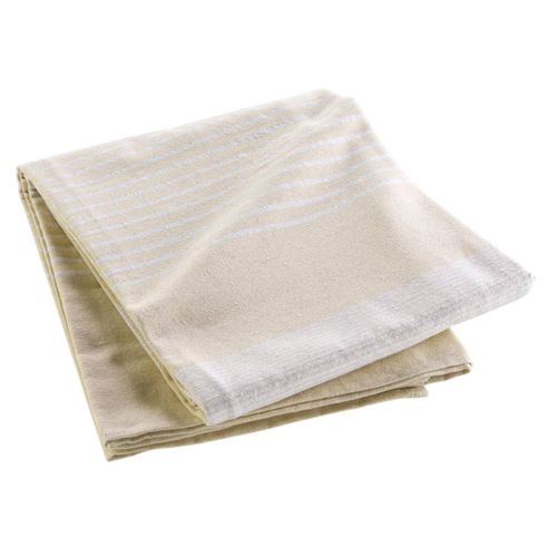 Couvre-lit Tissé Imprimé "adele" 240x260cm Naturel