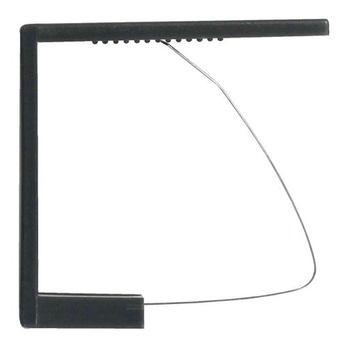 Lot De 4 Pinces Nappe "dale" 6cm Anthracite