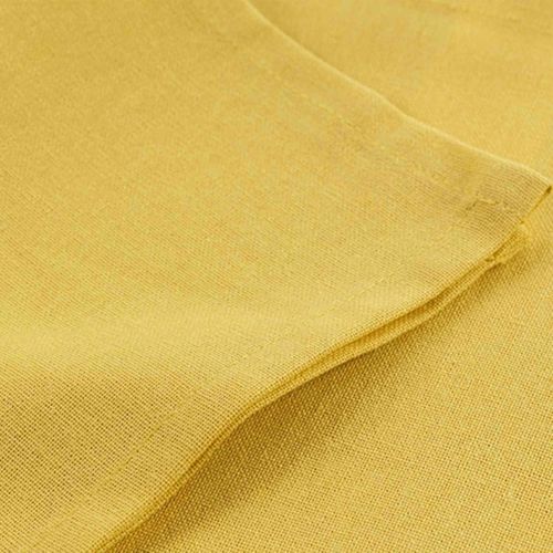 Lot De 3 Serviettes De Table "initia" 40x40cm Jaune
